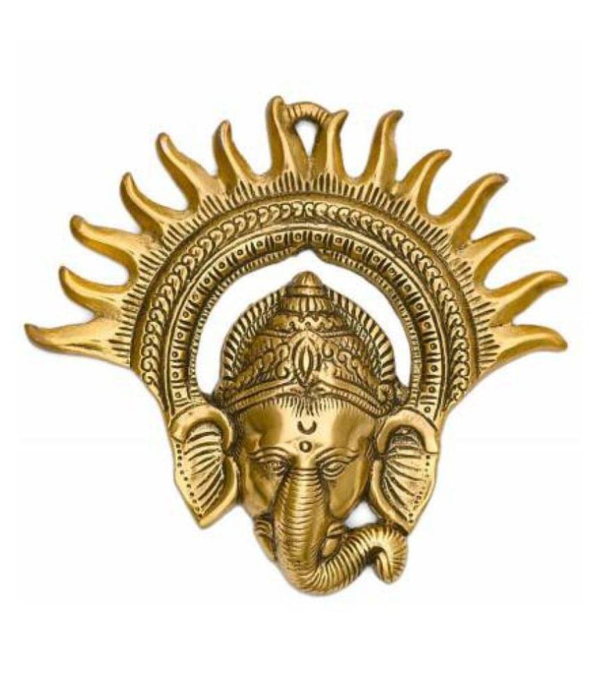 Laxmi Collection Multicolour Aluminium Handicraft Showpiece - Pack of 1 Laxmi Collection Multicolour Aluminium Handicraft Showpiece - Pack of 1
