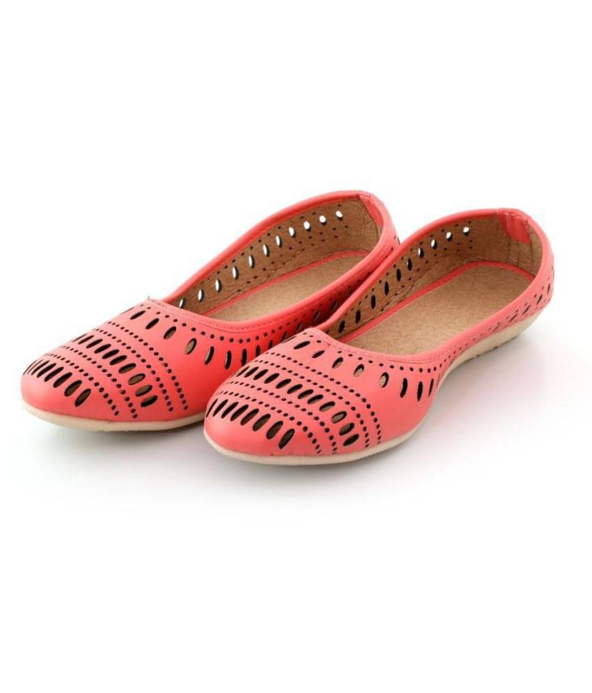     			Raj - PeachPuff Women's Casual Ballerinas
