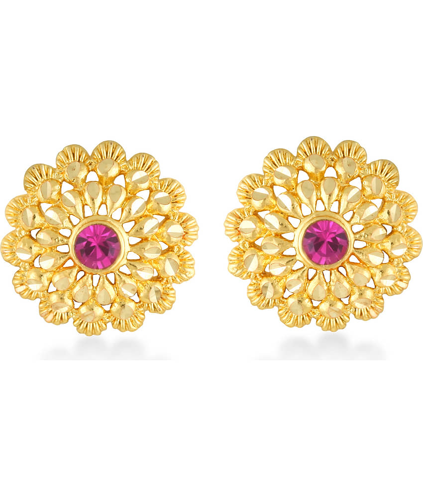 Vighnaharta - White Drop Earrings ( Pack of 1 ) - Earrings | Buy online on ZillyBuy