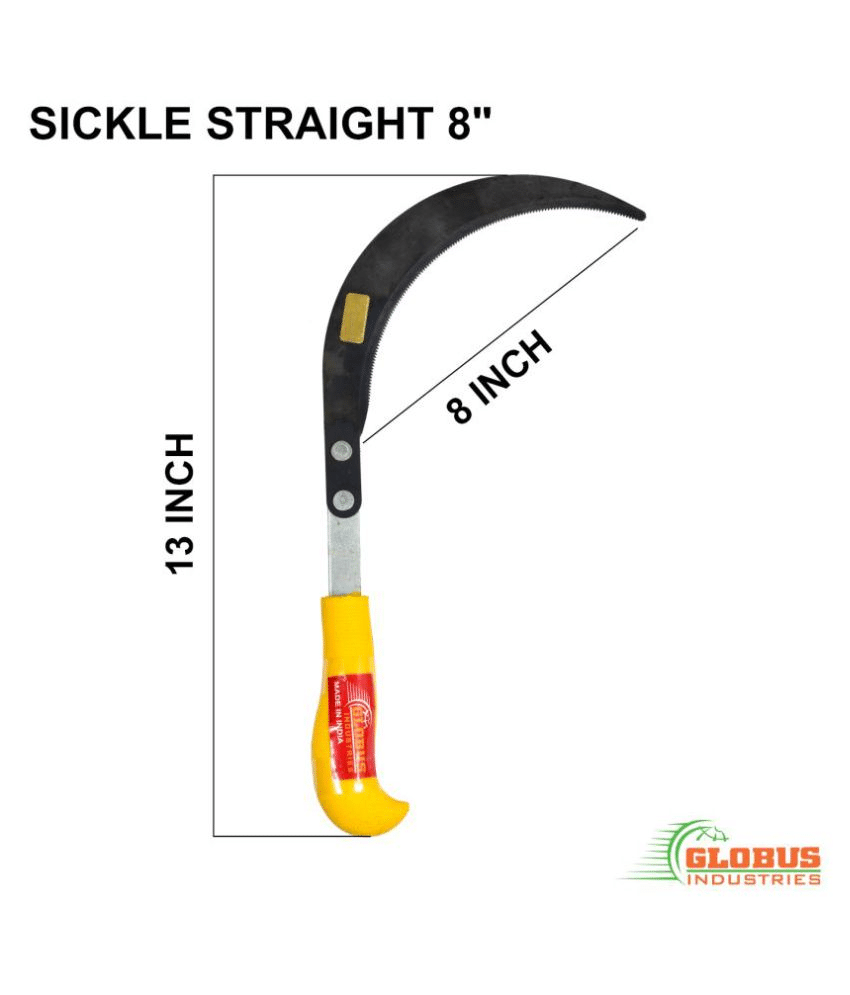 GLOBUS SAW/ SICKLE 8" (200 MM) STRAIGHT MODEL (DOUBLE EDGE) GLOBUS SAW/ SICKLE 8" (200 MM) STRAIGHT MODEL (DOUBLE EDGE)