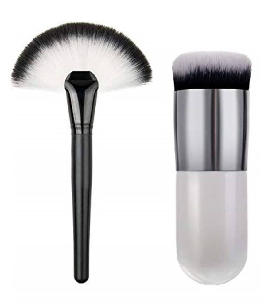     			Lenon Beauty Synthetic Foundation Brush,Concealer Brush 2 Pcs 100 g