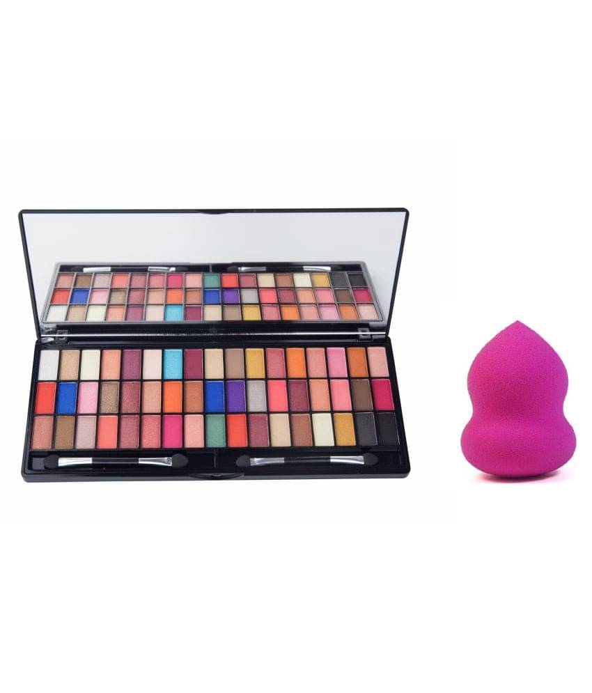     			Colors Queen 51 Colors Eyeshadow Palette Eye Shadow Powder Colours 40 g Pack of 2