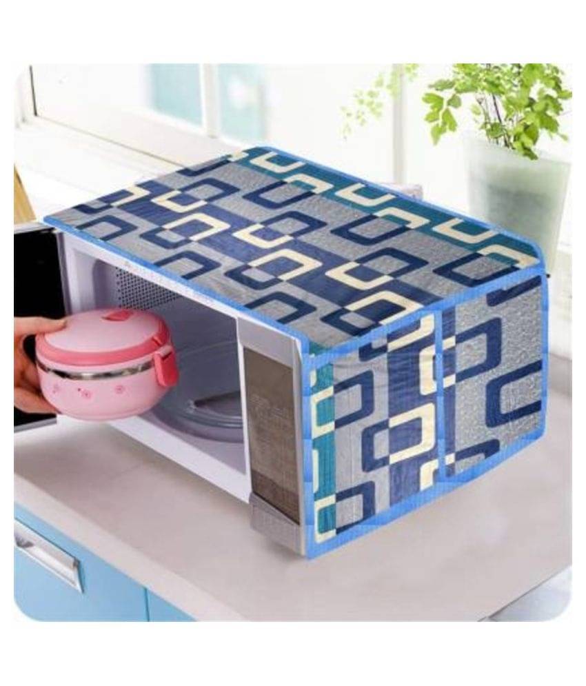     			Single Polyester Blue Microwave Oven Cover 2325L