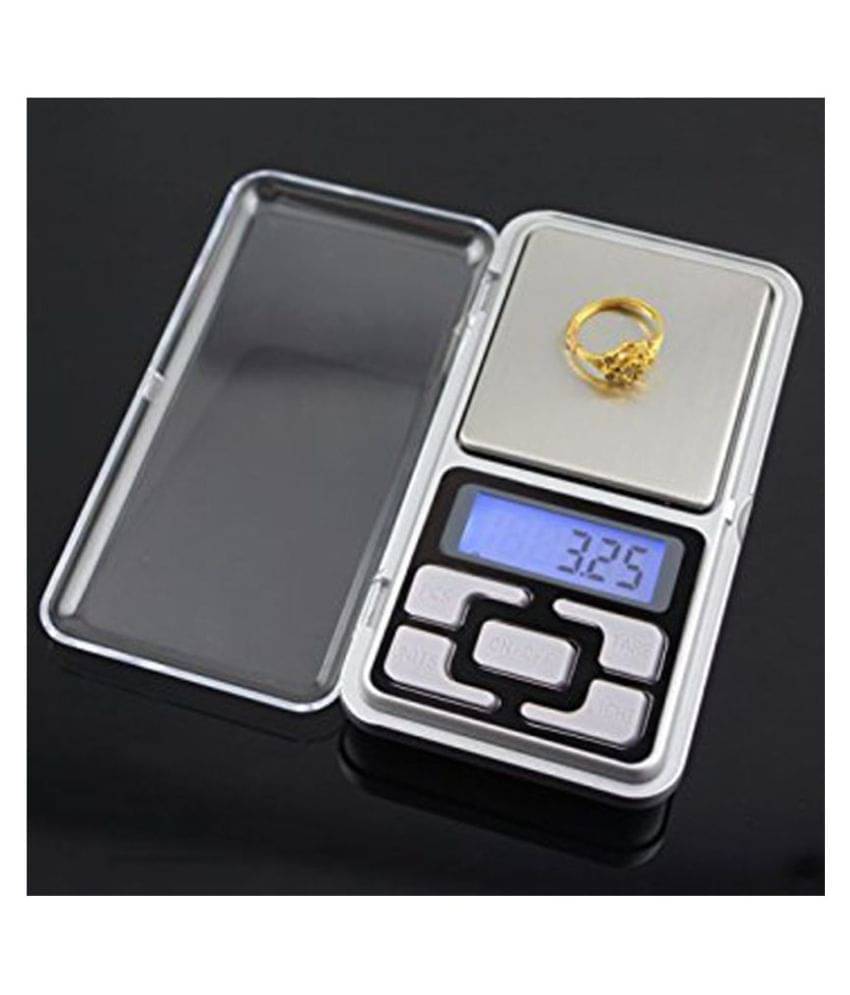     			Electronic Digital LCD Display Pocket Weighing Scale Up to 200 g for Kitchen Digital Jewellery Weighing Scales Weighing Capacity - 0.5 Kg