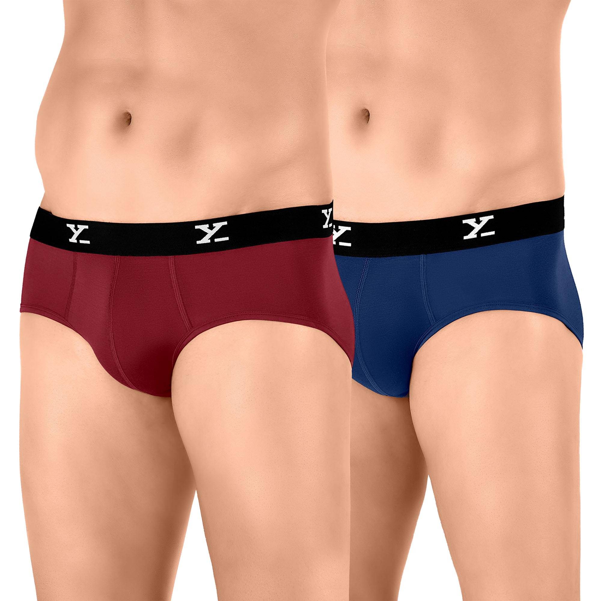 XYXX Pack of 2 Modal Briefs For Men's ( Multi ) XYXX Pack of 2 Modal Briefs For Men's ( Multi )