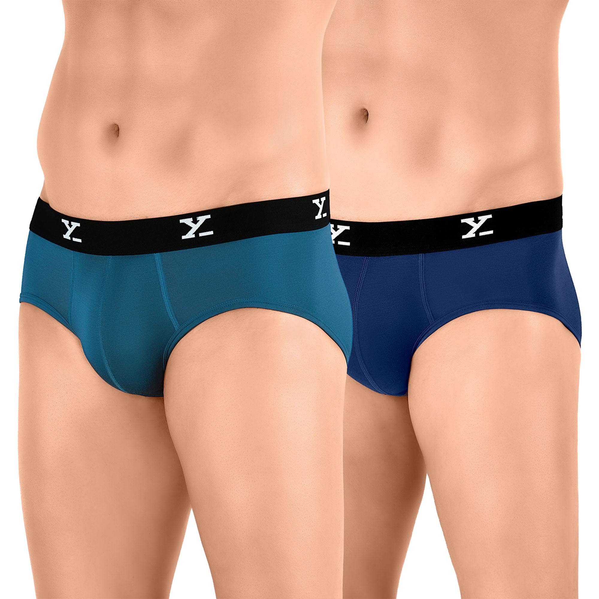 XYXX Pack of 2 Modal Briefs For Men's ( Multicolor )