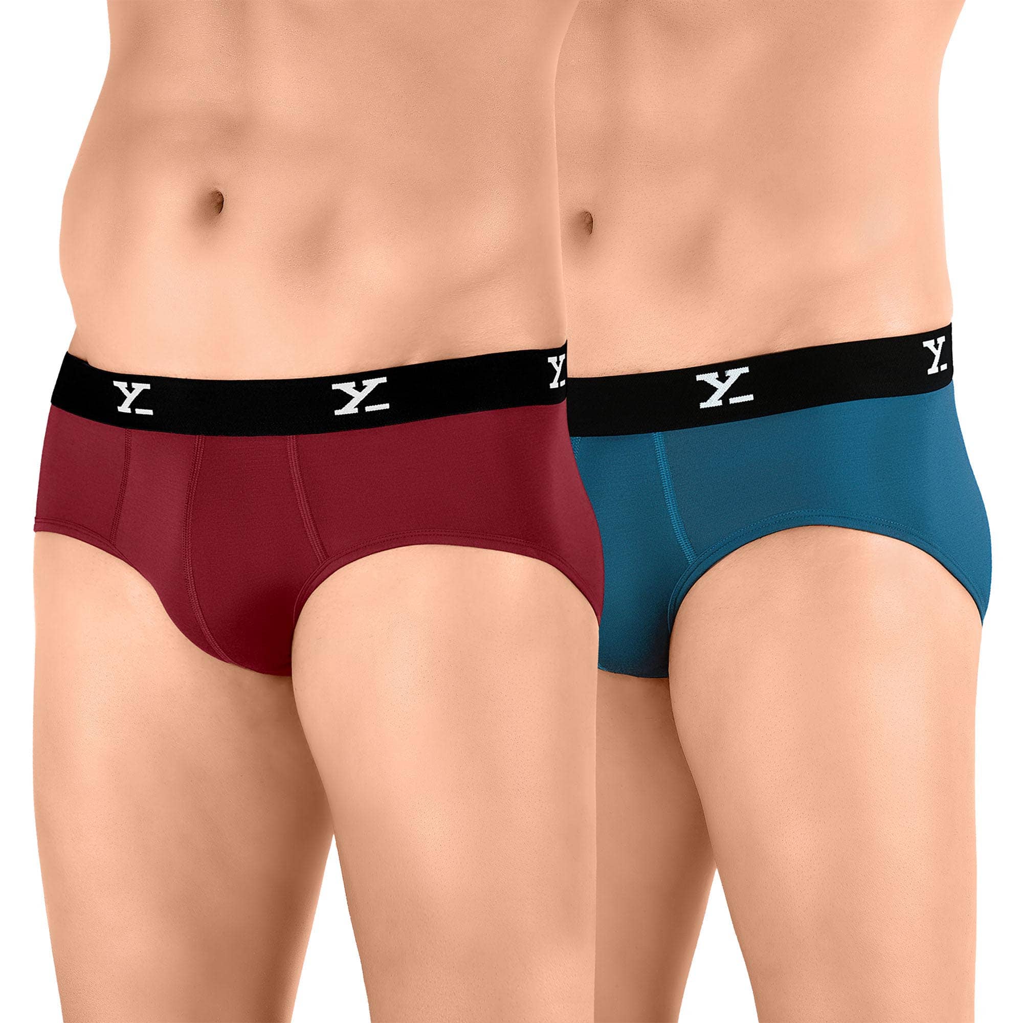 XYXX Pack of 2 Modal Briefs For Men's ( Multicolor )