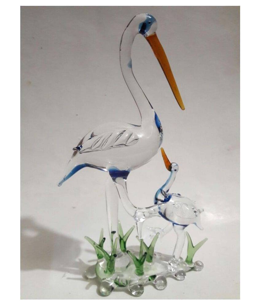     			AFAST Multicolour Glass Handicraft Showpiece - Pack of 1