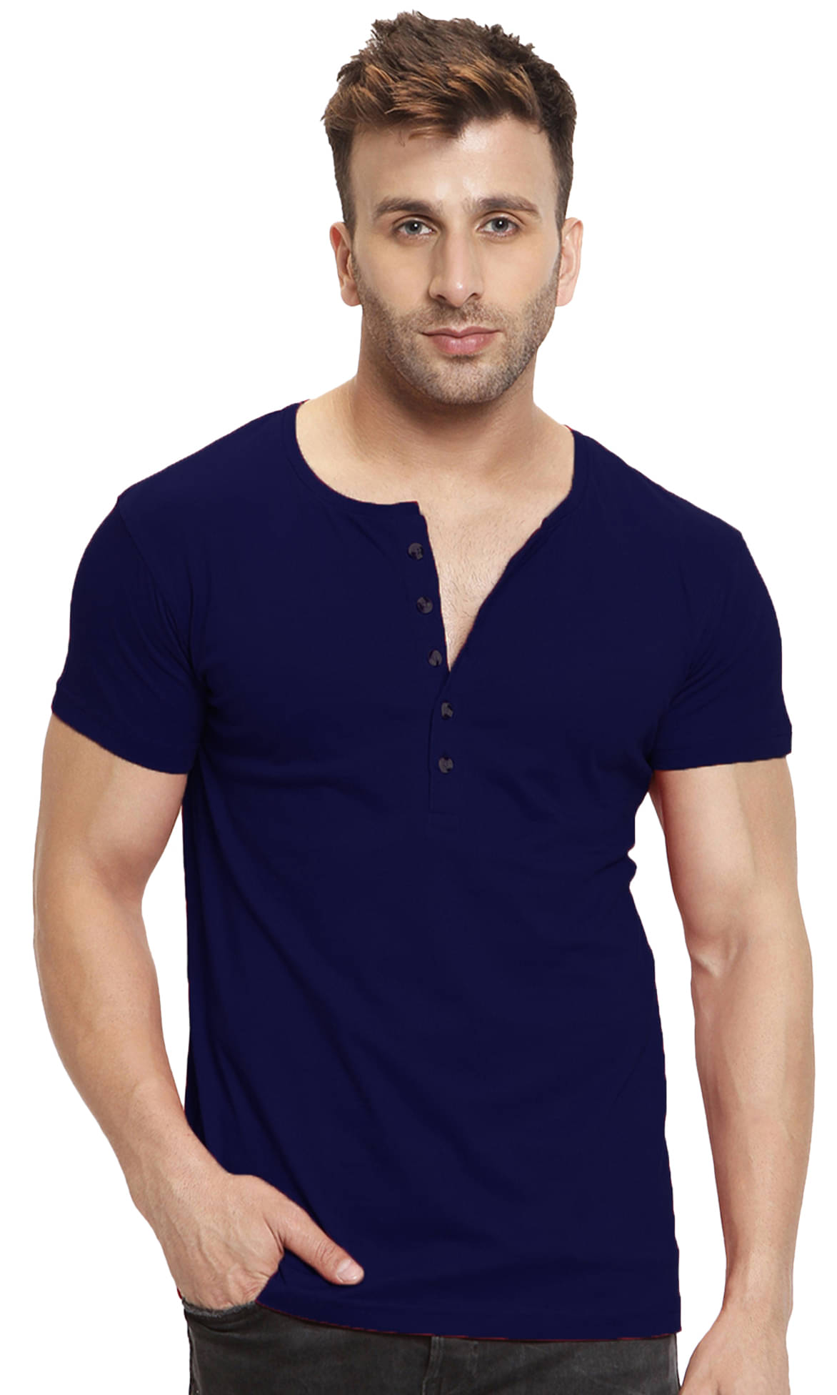 Leotude Pack of 1 100 Percent Cotton Regular Fit Men's T-Shirt ( Red )     			Leotude Pack of 1 100 Percent Cotton Regular Fit Men's T-Shirt ( Red )