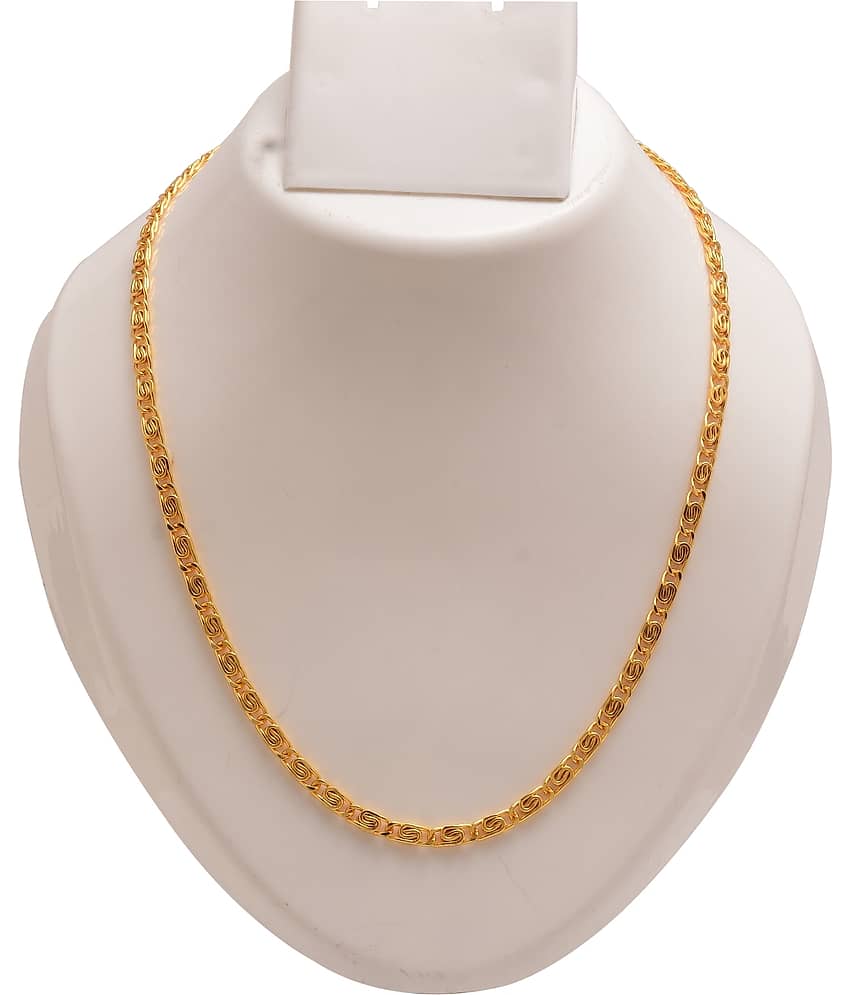 Jewar Mandi Link Chain Gold Plated Daily Use Design Stylish Designer Long Use Jewelry for Men & Boys - Jewellery Sets | Buy online on ZillyBuy