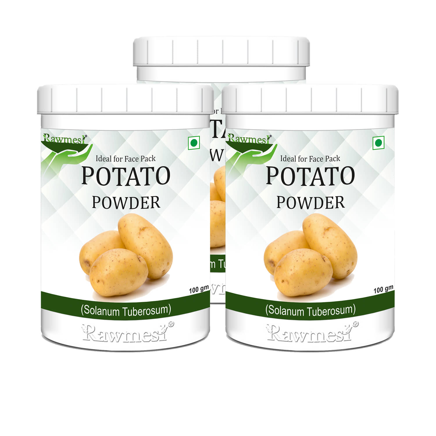 Rawmest Potato Powder 300 Gm Pack of 3
