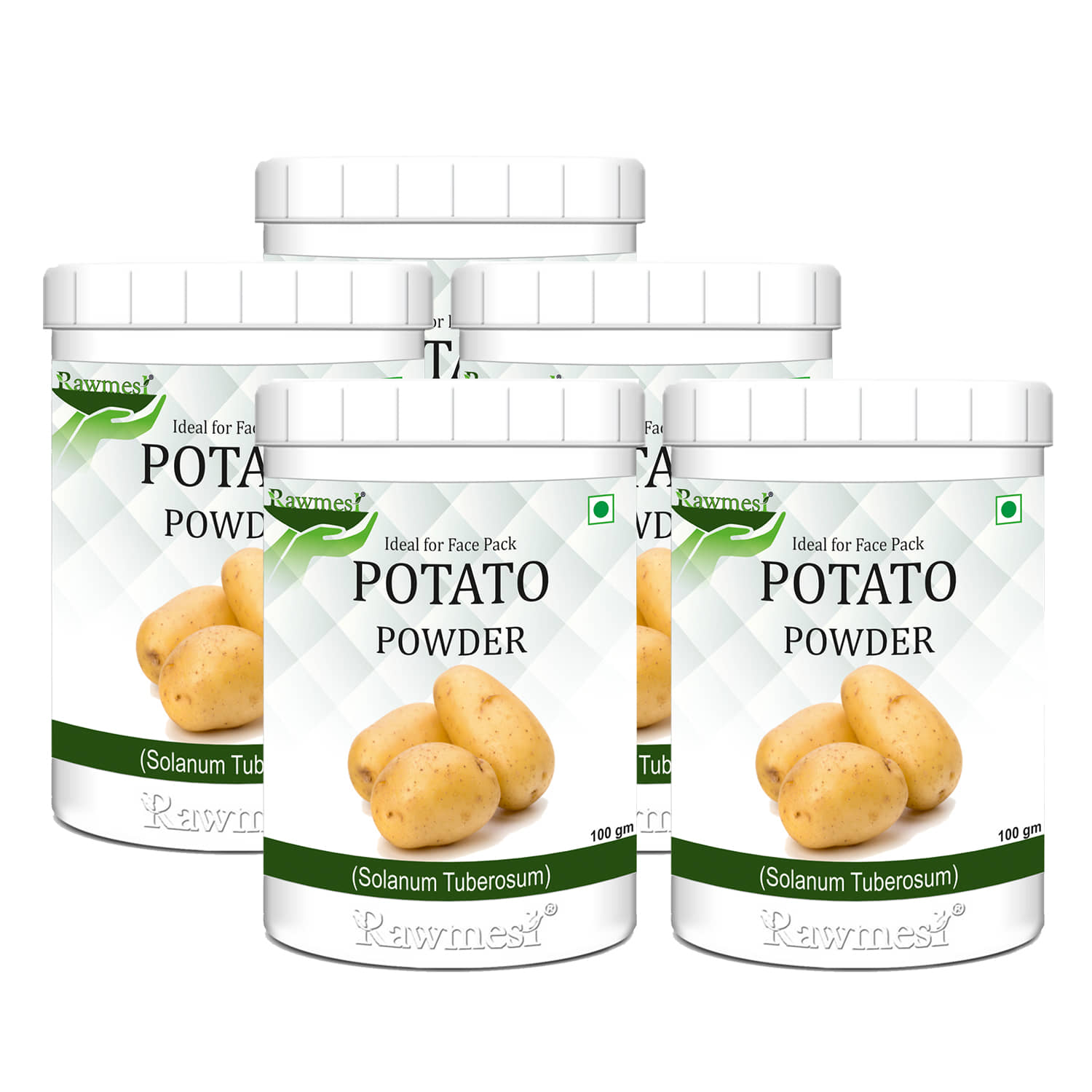 Rawmest Potato Powder 400 Gm Pack of 5