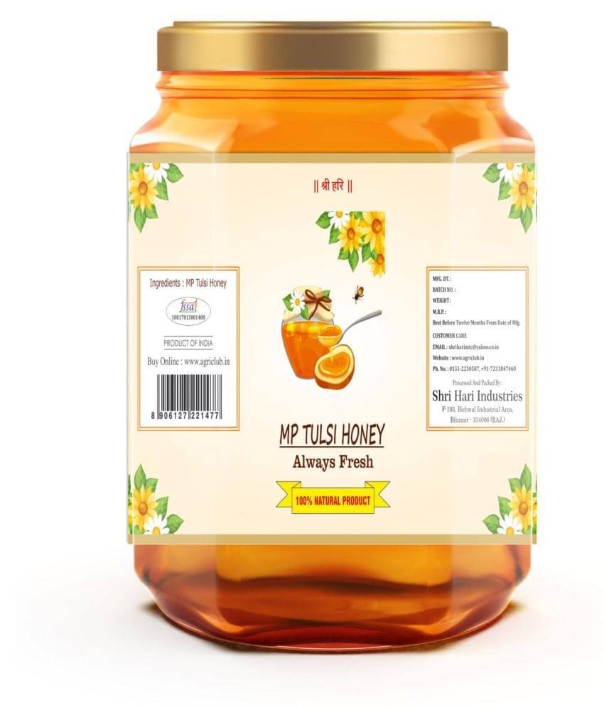 AGRI CLUB MP Tulsi Honey 500 g AGRI CLUB MP Tulsi Honey 500 g