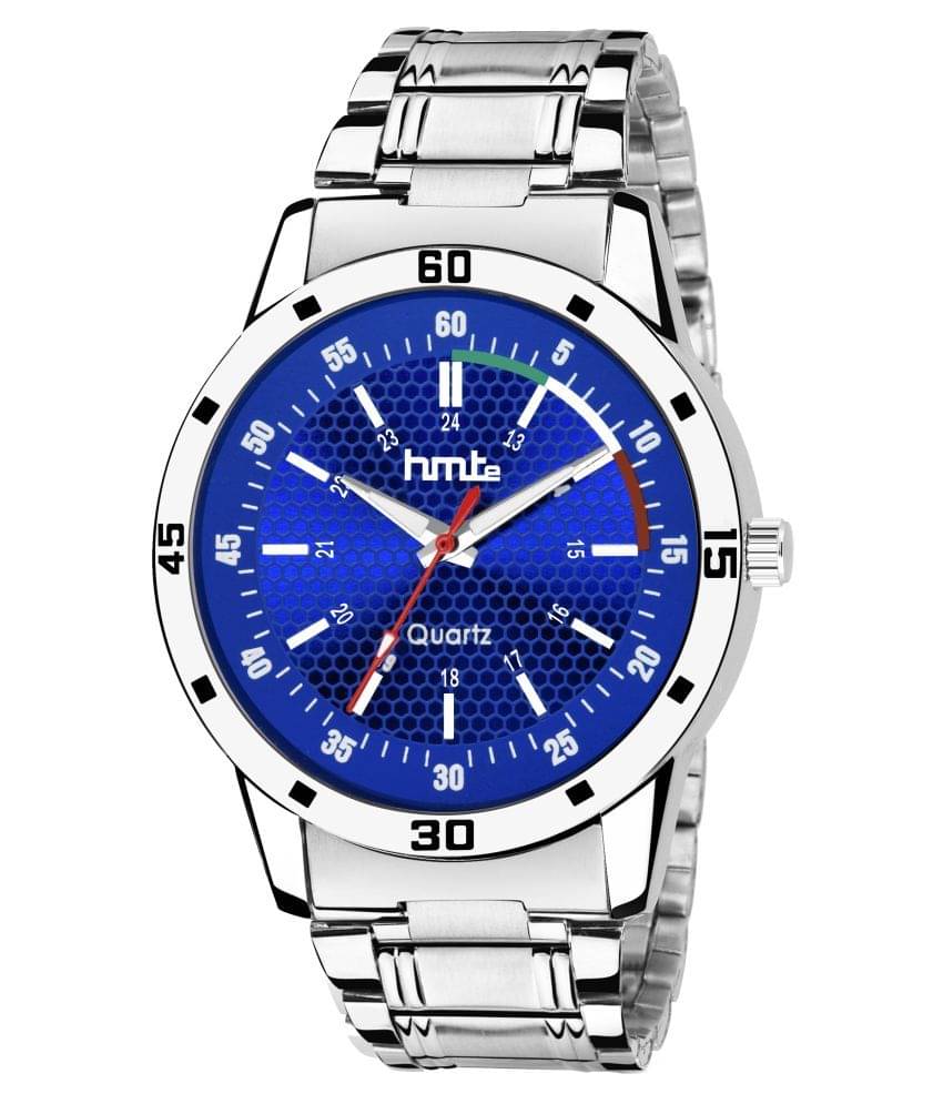     			HMTe - Silver Metal Analog Men's Watch