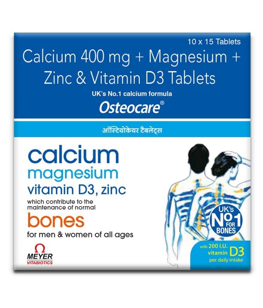    			Osteocare multivitamin Calcium supplements - 15 tablets - Multivitamins for Men & Women (Pack of 1)
