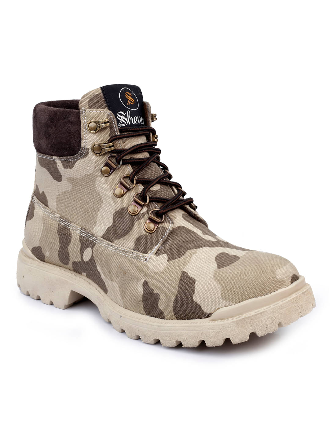 SHENCES Gray Casual Boot SHENCES Gray Casual Boot