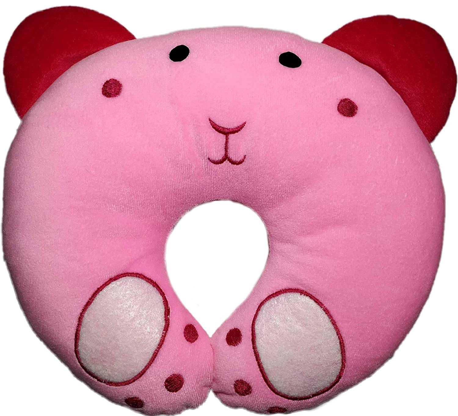     			HomeStore-YEP Pink Cotton U shape Baby Pillow