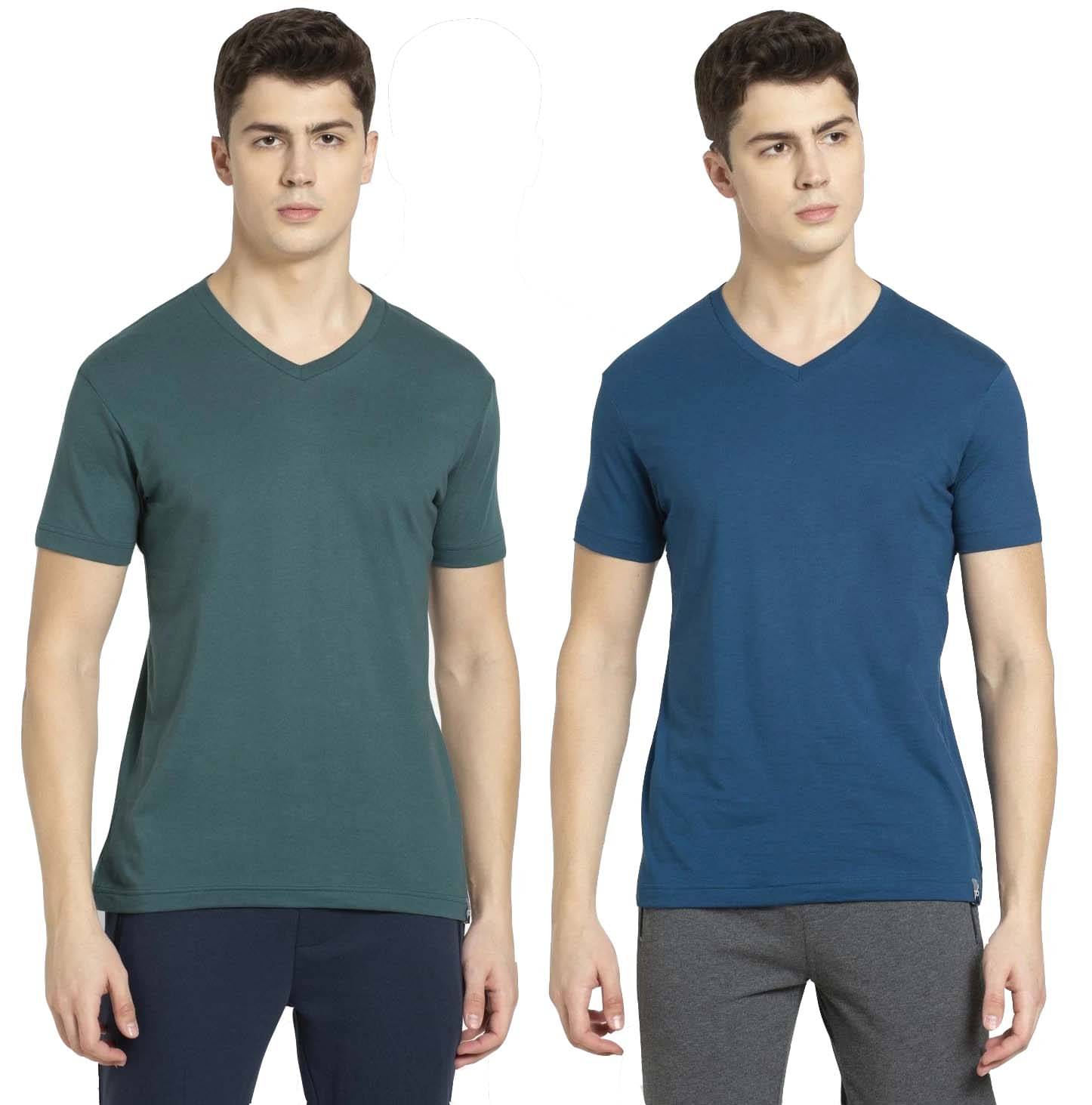     			Jockey Multi Cotton T-Shirt Pack of 2