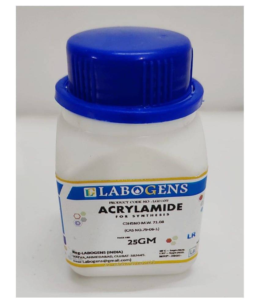     			LABOGENS ACRYLAMIDE (for synthesis) 25GM