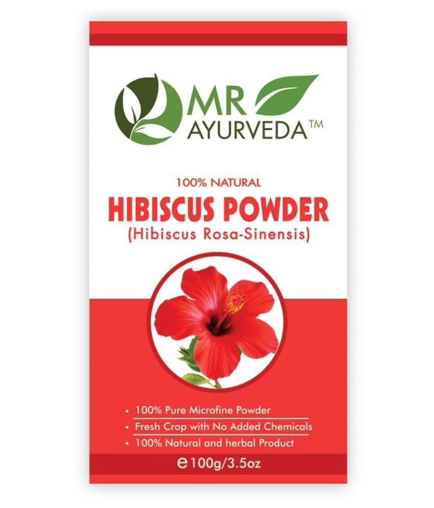     			MR Ayurveda 100% Organic Hibiscus Powder Hair Scalp Treatment 100 g