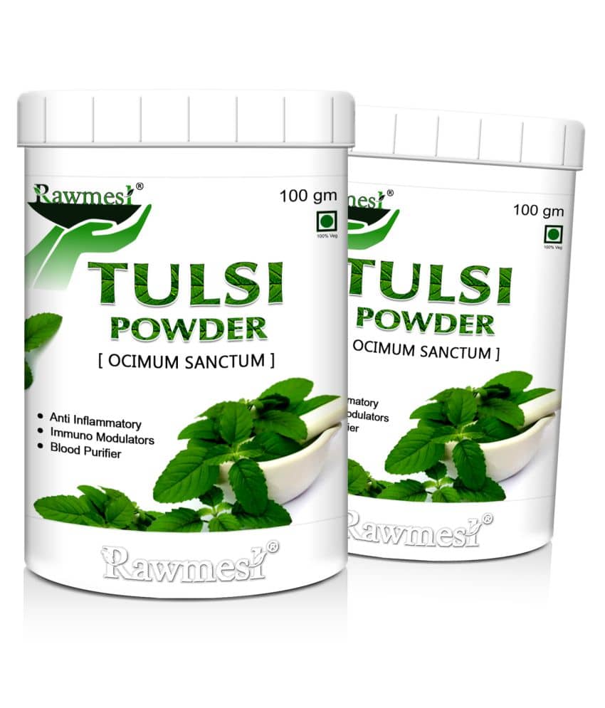 Rawmest Tulsi Powder 200 Gm Pack of 2