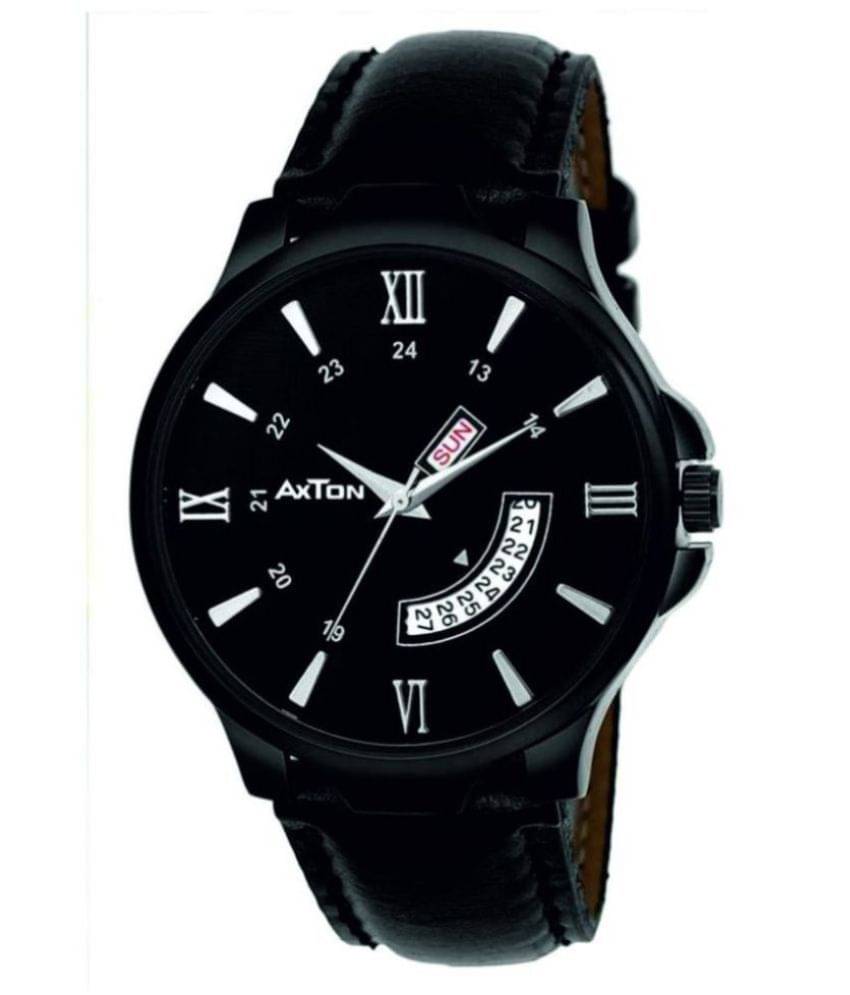     			Axton AXT 001 Leather Analog Men's Watch