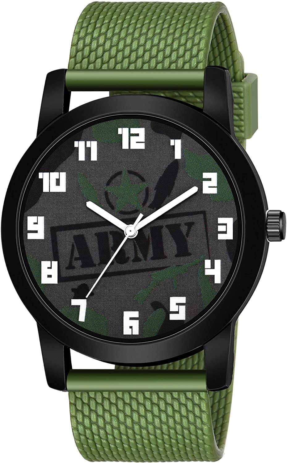     			Axton AXT-Army-001 Silicon Analog Men's Watch