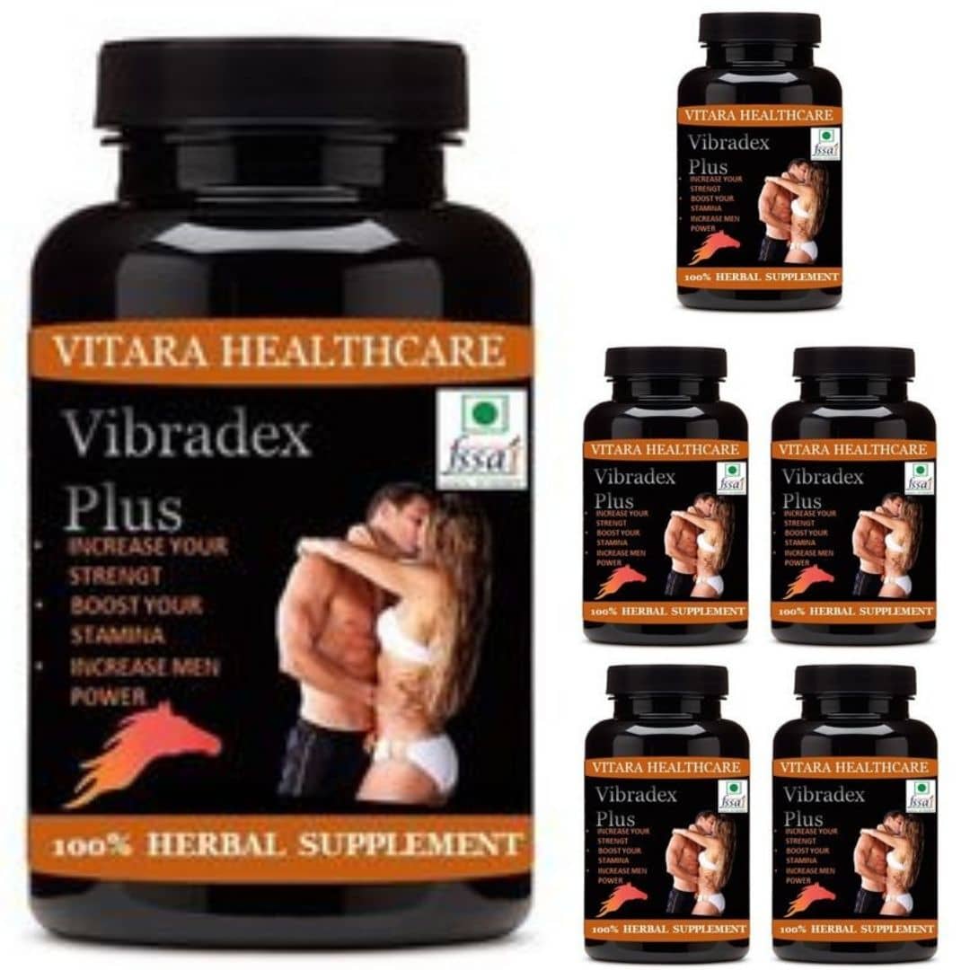 Hindustan Herbal vibradex plus 180 no.s Capsule Pack of 6