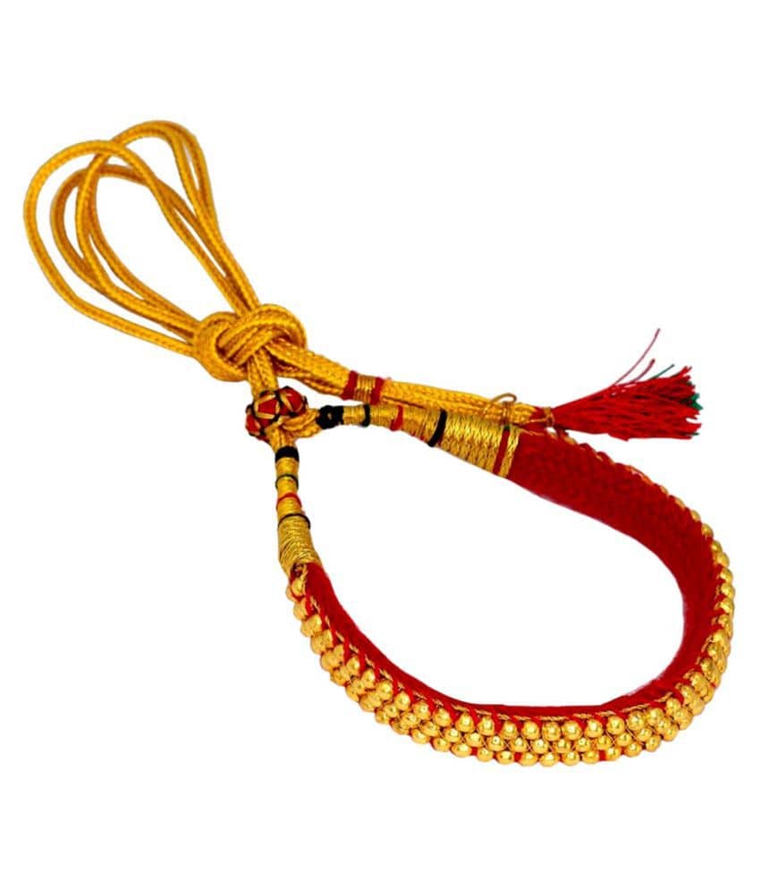 Mohit Jewellers Copper Yellow Traditional Necklace Choker