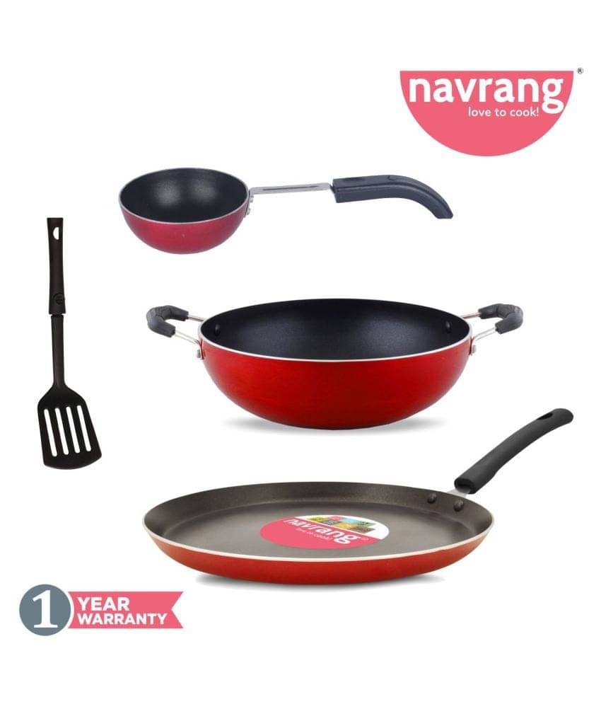     			Navrang na 4 Piece Cookware Set