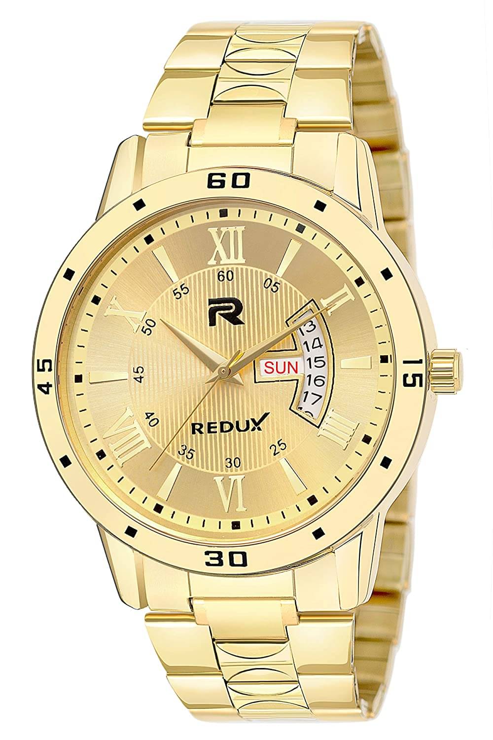     			Redux - Gold Stainless Steel Analog Men's Watch