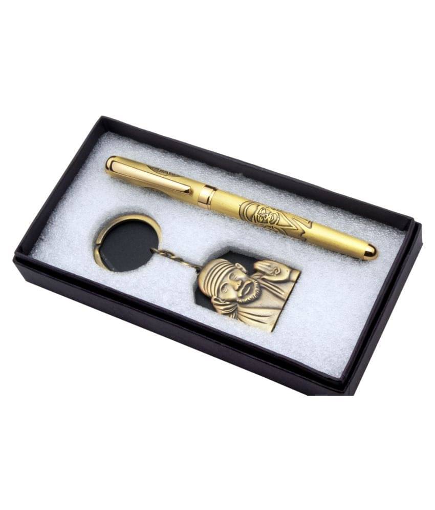     			Srpc Lord Shirdi Wale Sai Baba Special Edition Fountain Pen Key chain Gift Set
