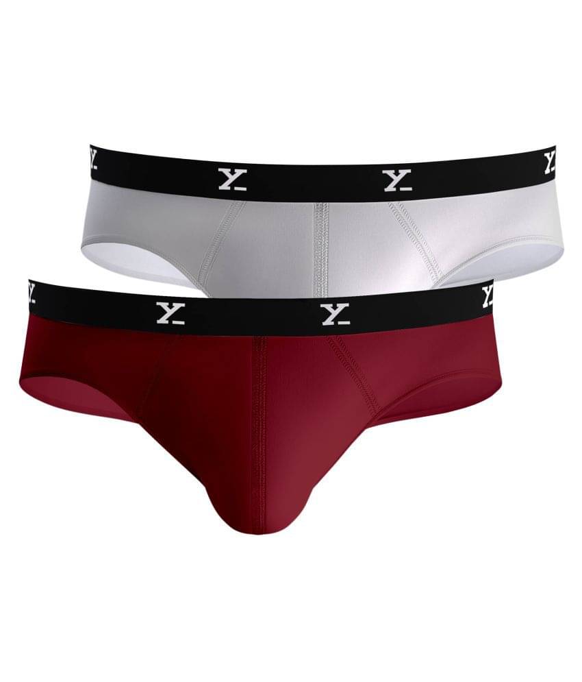     			XYXX Pack of 2 Modal Briefs For Men's ( Multicolor )