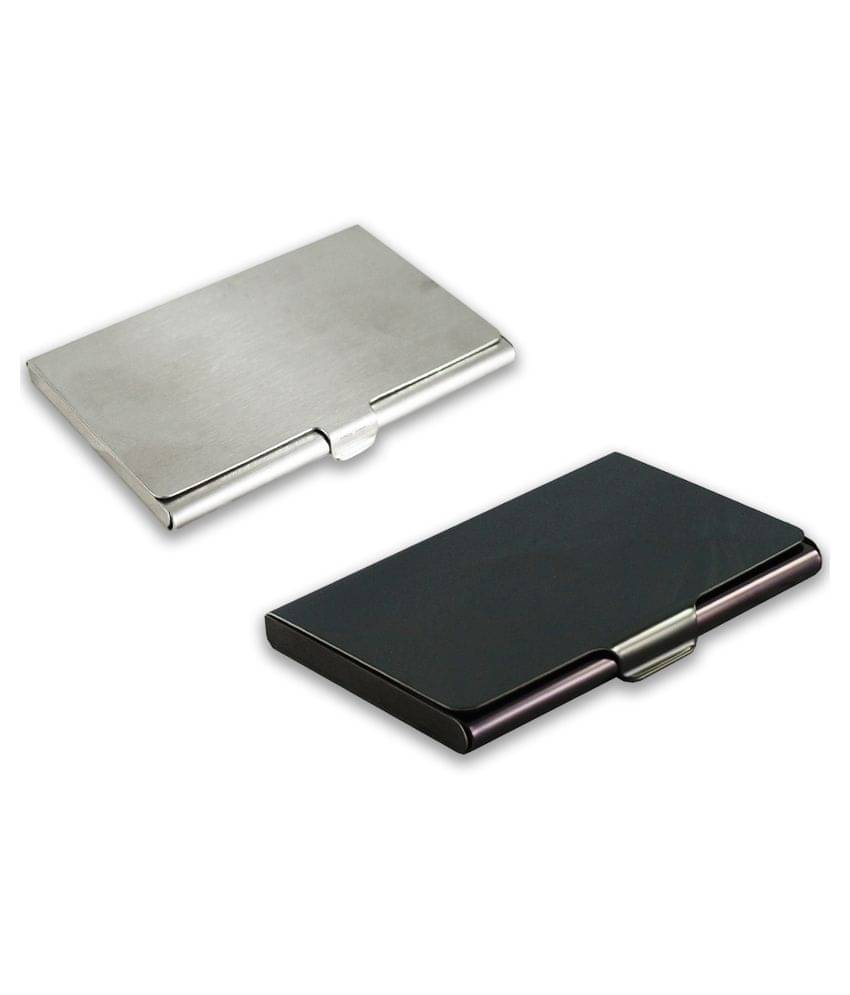 auteur A13-43 Multicolor Artificial Leather Professional Looking Visiting Card Holders for Men and Women Set of 2 (upto 15 Cards Capacity) auteur A13-43 Multicolor Artificial Leather Professional Looking Visiting Card Holders for Men and Women Set of 2 (upto 15 Cards Capacity)