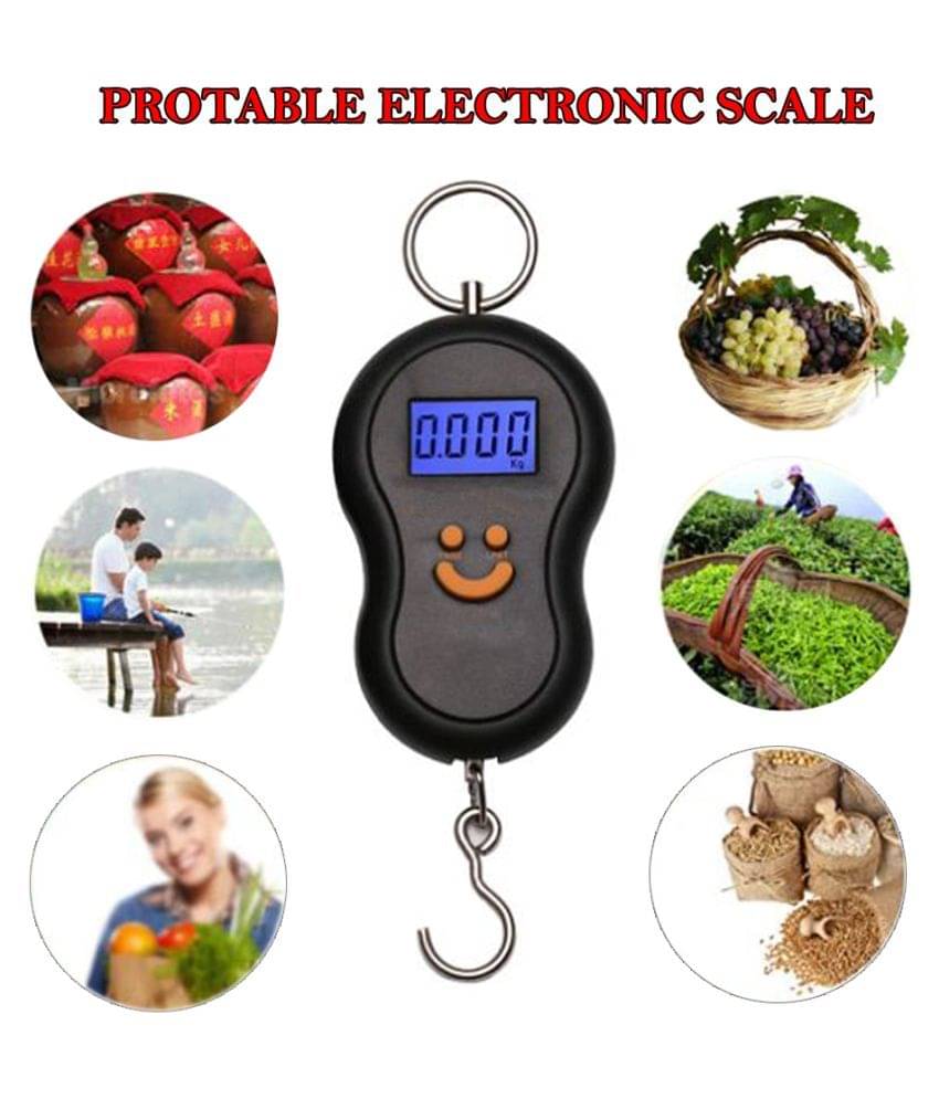 DG LS- 01S Portable Hanging Luggage Digital Weighing Household Weighing Scale D Digital Luggage Weighing Scales Weighing Capacity - 50 Kg DG LS- 01S Portable Hanging Luggage Digital Weighing Household Weighing Scale D Digital Luggage Weighing Scales Weighing Capacity - 50 Kg