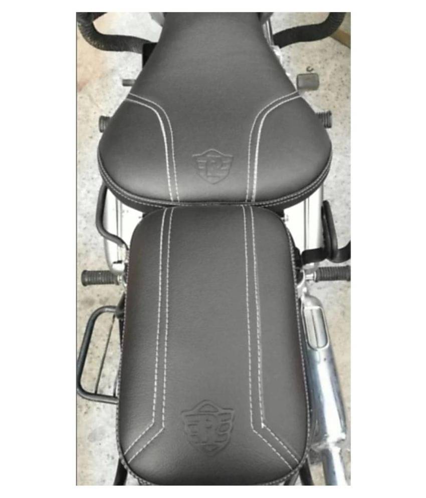 Seat Cover Split Black Front & Rear For Royal Enfield Classic 350/500CC Seat Cover Split Black Front & Rear For Royal Enfield Classic 350/500CC