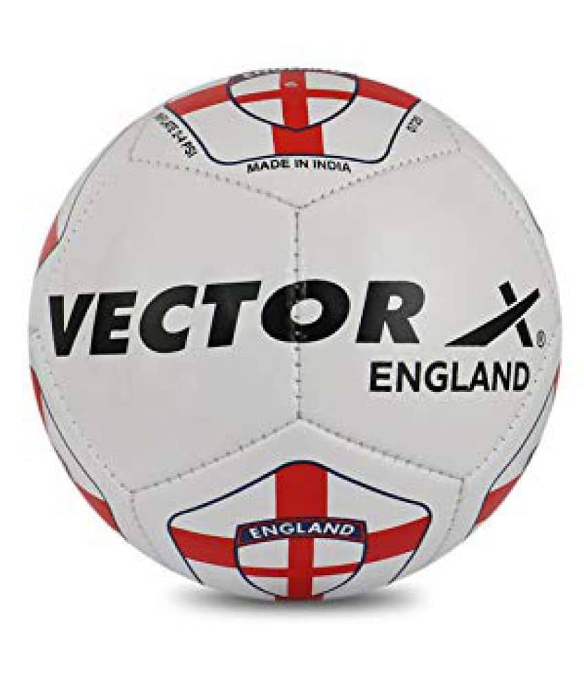 Vector X England MS Stitch White Football Size- 5 - Sports and Fitness Equipment | Buy online on ZillyBuy