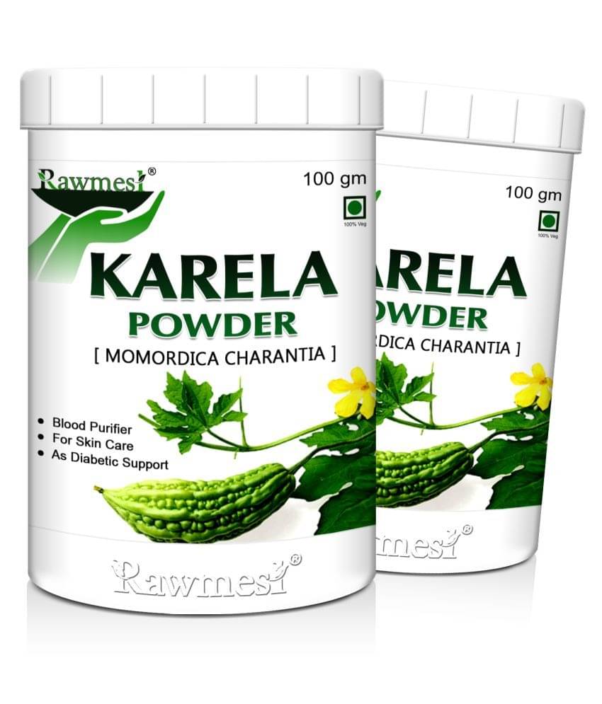 rawmest Karela 200 gm Multivitamins Powder Pack of 2 rawmest Karela 200 gm Multivitamins Powder Pack of 2