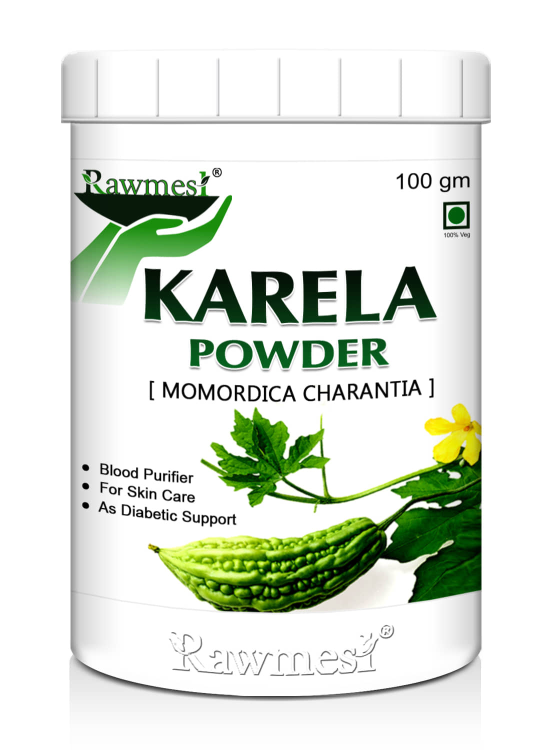 rawmest Karela Powder 100 gm Pack Of 1
