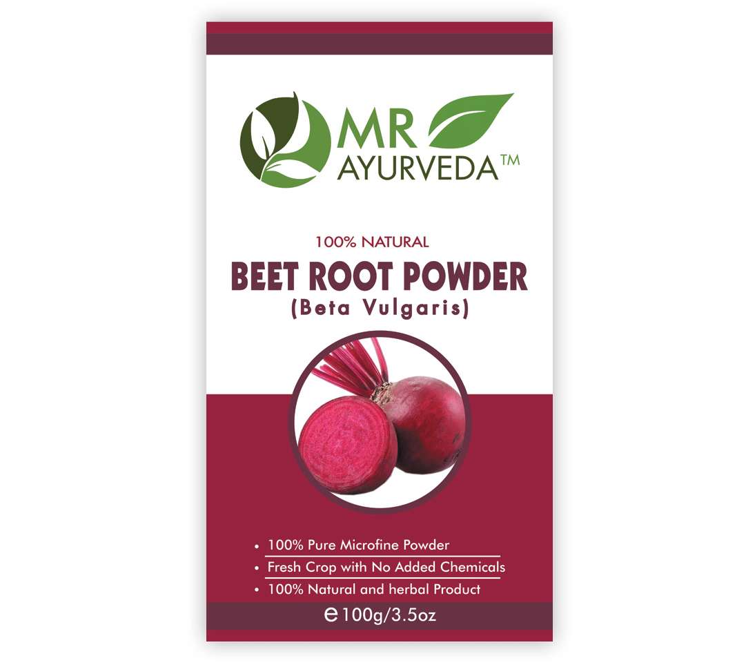     			MR Ayurveda 100% Herbal BeetRoot Powder Face Pack Masks 100 gm