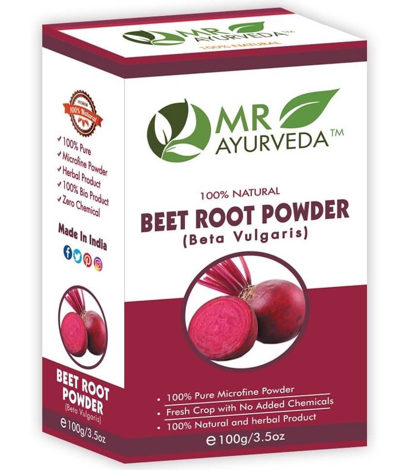 MR Ayurveda BeetRoot Powder Face Pack Masks 100 gm