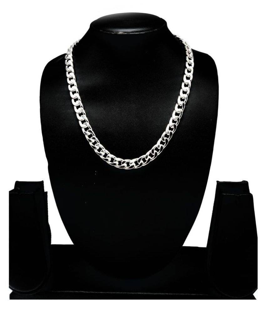     			shankhraj mall Silver Plated Chain ( Set of 1 )