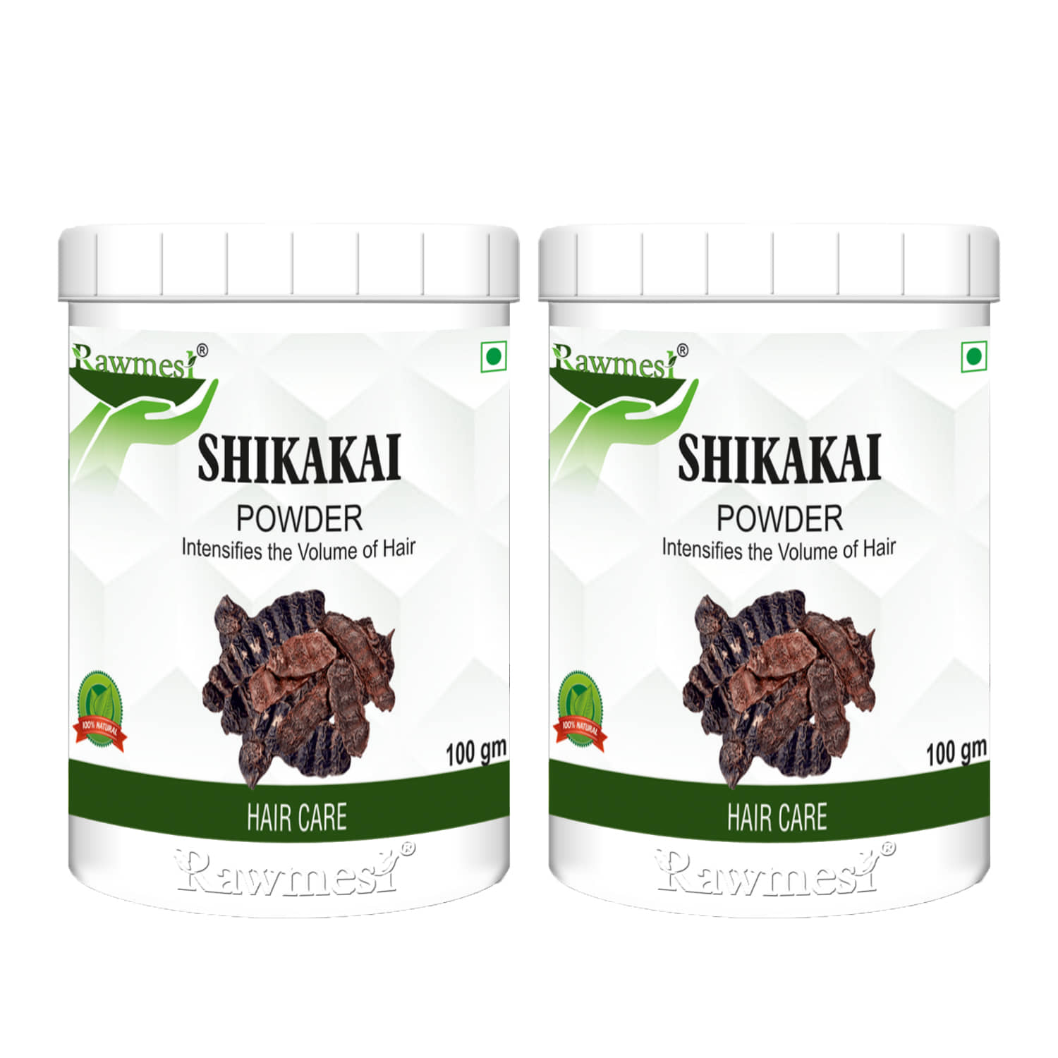 Rawmest Shikakai Powder 200 Gm Pack of 2