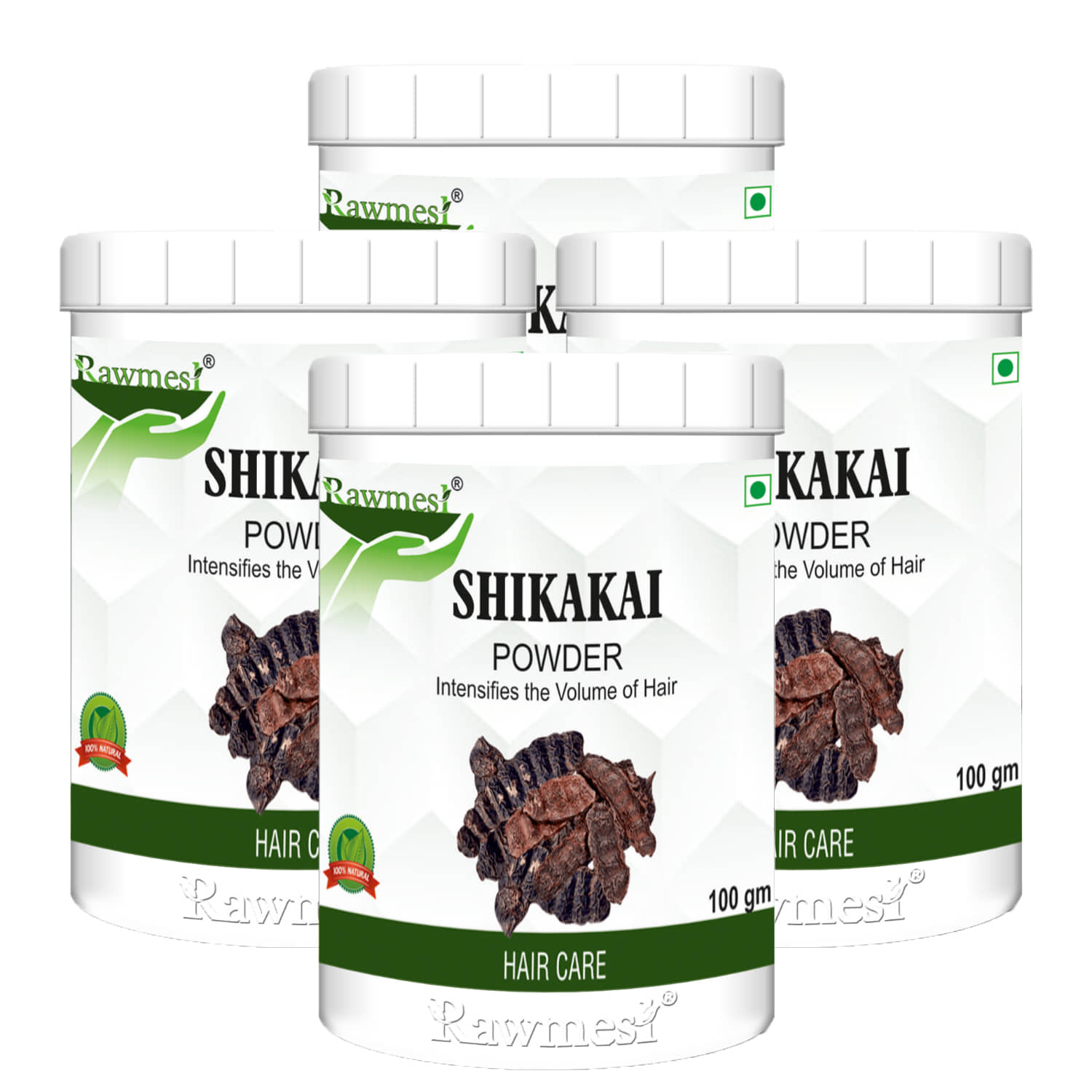 rawmest Shikakai Powder 400 gm Pack of 4