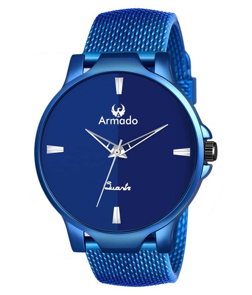     			Armado 1510-BLUE Rubber Analog Men's Watch