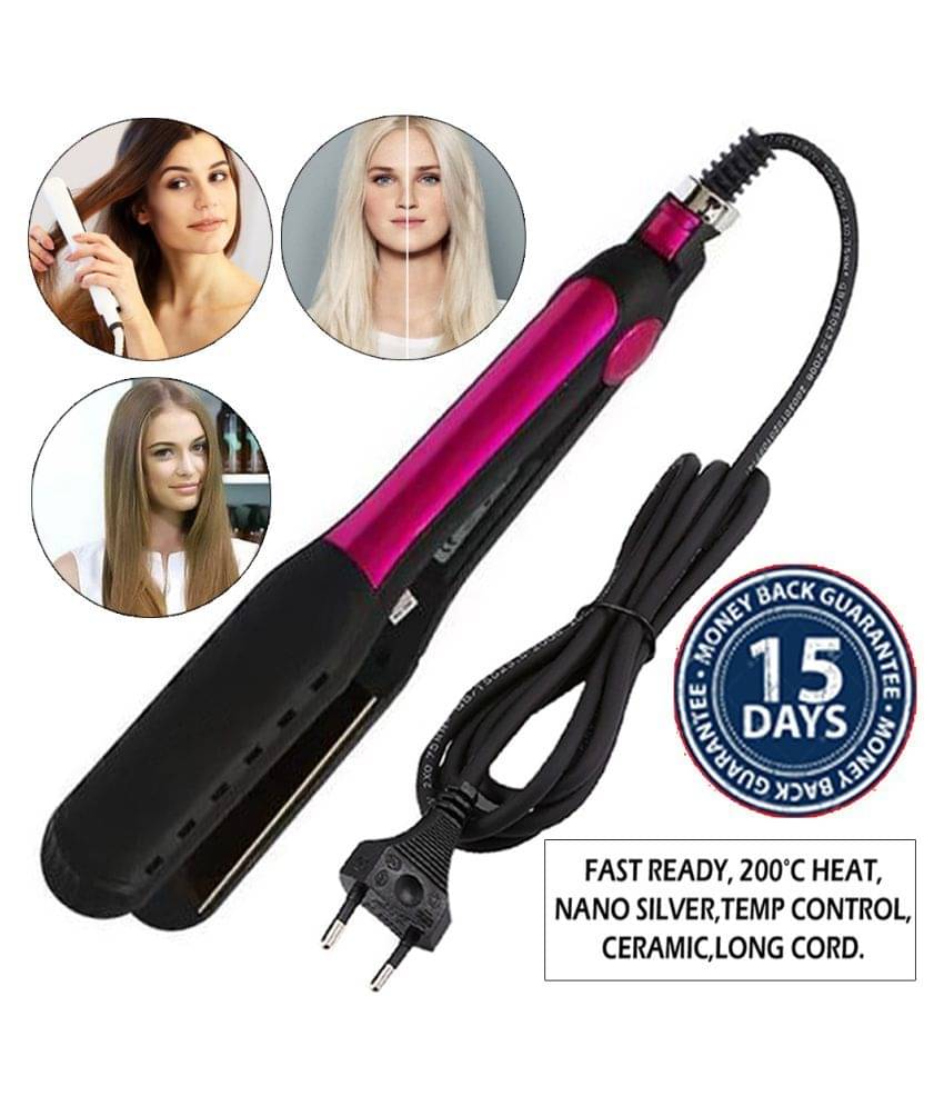 Ceramic Plates Fast Heat up Hair Straightener, Suitable for all Hair Types Multi Multi Casual Fashion Comb Ceramic Plates Fast Heat up Hair Straightener, Suitable for all Hair Types Multi Multi Casual Fashion Comb