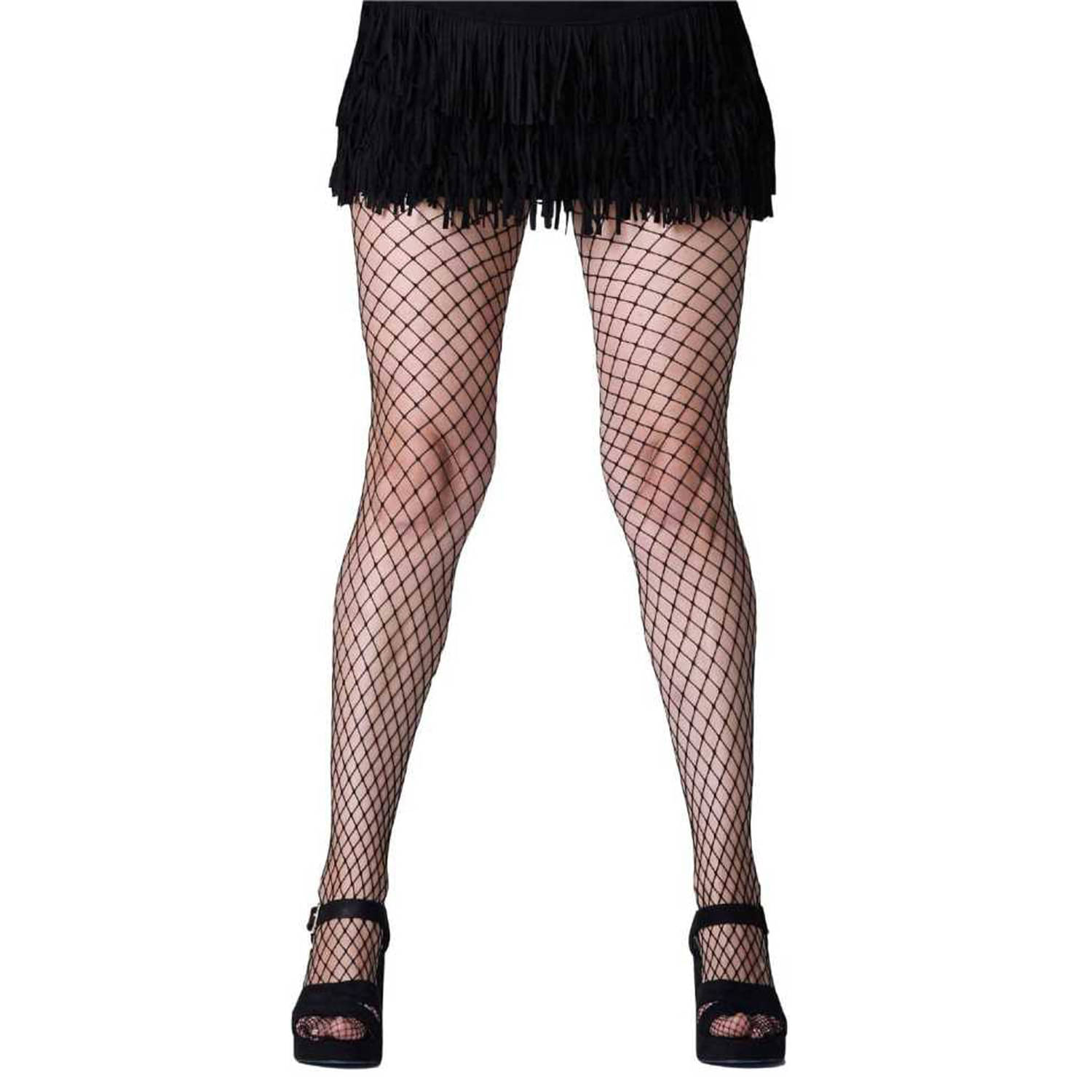 HF LUMEN - Black Net Women's Full length Stockings ( Pack of 1 ) HF LUMEN - Black Net Women's Full length Stockings ( Pack of 1 )