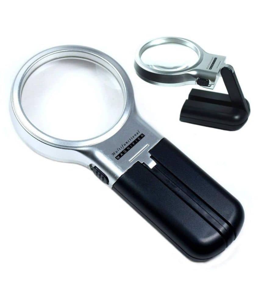 Shuangyou White Plastic Magnifying Glass - Pack of 1 - Stationery | Buy online on ZillyBuy