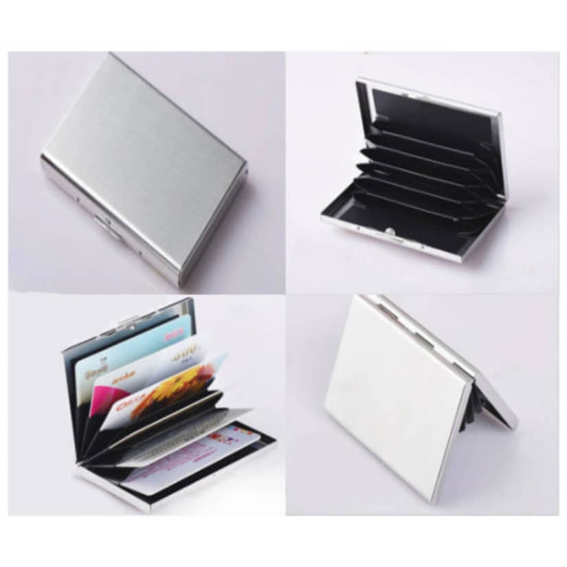 FSN-Quality Steel Plain ATM Card Holder with 6 card slots - Handbags | Buy online on ZillyBuy