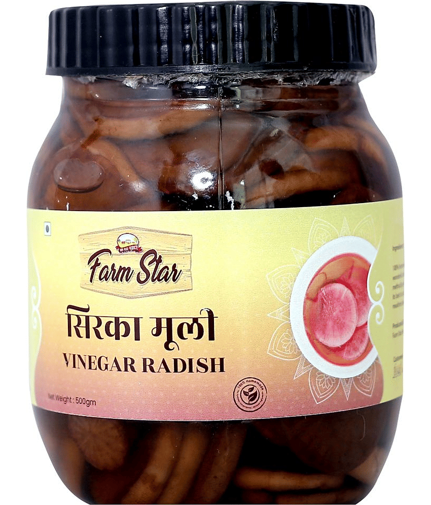Farm Star (Sirka Mooli) Vegetable Pickle 500 g